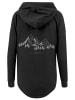 F4NT4STIC Oversized Hoodie Mountain Berge Urlaub Winter Schnee Ski in schwarz