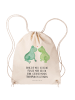 Mr. & Mrs. Panda Stoffbeutel Frosch Liebe mit Spruch in Creme