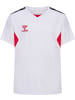 Hummel Shirt "Hmlauthentic Pl Jersey S/S Kids" in Weiß