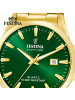 Festina Analog-Armbanduhr Festina Swiss Made gold groß (ca. 41mm)