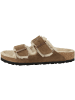 Birkenstock Sandale Arizona Veloursleder Lammfell normal in braun