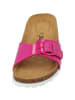 Palado Pantoletten Malta Lack in Fuchsia