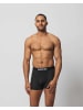 SNOCKS Boxershorts aus Modal Mix (Schwarz/Grau/Blau) 3 Stück