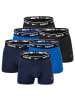 Nike Boxershort 6er Pack in Blau/Schwarz