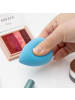 Intirilife 5er Set Make Up Schwamm Kosmetik Schmink Schwämmchen Sponge in Blau