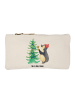 Mr. & Mrs. Panda Schminktasche Pinguin Weihnachtsbaum ohne Spruch in Weiß