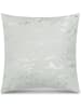 Aspero 4er Set Kissenbezüge mit Marmordesign 60x60cm Carrara in Silber