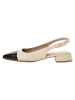 Tamaris Slingpumps in IVORY LEA.COMB