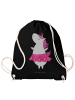 Mr. & Mrs. Panda gymnastiktasche Einhorn Ballerina ohne Spruch in Schwarz