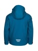 Trollkids Softshelljacke "Trollfjord" in Petrolblau/Rot