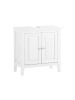 SoBuy Unterschrank in Mattweiß - (W) 30 x (H) 62 x (L) 60 cm