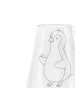 Mr. & Mrs. Panda Gravur Glas Pinguin Marienkäfer ohne Spruch in Transparent