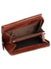 mano Donna Aurona Geldbörse RFID Leder 18 cm cognac