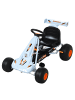 HOMCOM Gokart Tretauto in Hellblau 97L x 66B x 59H cm