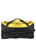 travelite Basics - Rollenreisetasche Plane 98/119L 70 cm erw. (black) in gelb