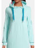 Salzhaut Sweatkleid für Damen in blau