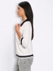Heine Polopullover in ecru-marine