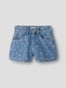 name it Shorts in Light Blue Denim