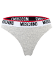 Moschino String 2er Pack in Grau
