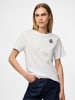 Pieces T-Shirt in Bright White