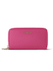Lazarotti Bologna Leather XL Double Zip-Around Geldbörse RFID Leder 20 cm hot pink