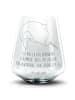 Mr. & Mrs. Panda Blümchentailglas Narwal mit Spruch in Transparent