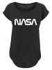 F4NT4STIC T-Shirt NASA Modern Logo Black in schwarz