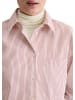 Marc O'Polo Streifenbluse oversize in Medium Red