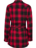 Brandit Minikleid "Women Lucy Longshirt Long Sleeve" in Rot