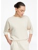 comma Sweatshirt in 9300_creme