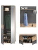 ebuy24 Garderobenaufstellung Mason Eiche Dekor 175 x 37 cm