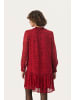 PART TWO Kleid MikaelaPW Lockere Passform in Salsa Leaf Print