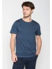 GreenBomb T-Shirt Basic in Deep Blue Stripes