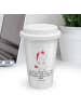 Mr. & Mrs. Panda To Go Becher Einhorn Wut mit Spruch in Weiß
