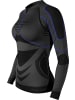 normani normani 2 x Funktionsunterhemd Langarm Shirt Skiunterwäsche für Damen in Dunkelblau