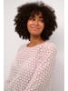 Kaffe Langarm-Bluse KAloren Regular fit in Pink Mist