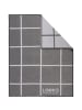 LOOKS by Wolfgang Joop Jacquard, Baumwollmischung Wohndecke in grau