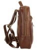 piké Rucksack echt Leder in braun