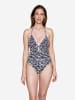 Joop! Jeans Badeanzug Eleganz in Tiger AOP