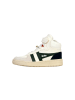 Gola Hohe Sneaker aus Leder mit Absatz Grün