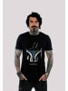 F4NT4STIC T-Shirt Star Wars The Mandalorian Helmet in schwarz