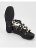 Terry Sandalen in Schwarz