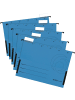 Herlitz Hängetasche 230g/qm blau Packung mit 5 Stück