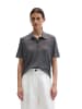 Marc O'Polo Strick-Poloshirt regular in Oxide Grey
