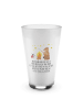 Mr. & Mrs. Panda Latte Macchiato Glas Bär & Marienkäfer Lagerfeu... in Transparent