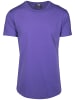 Urban Classics Long Tees in ultraviolet