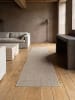 KADIMA DESIGN Läufer Geometrisch flachgewebt pflegeleicht Wohnzimmer Flur Esszimmer in Natur