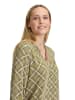 CARTOON Casual-Bluse in Grün