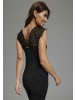 Bruno Banani Spitzentop in schwarz