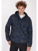 MO Herren Schlupfjacke in Dunkelgrau Marine Camouflage